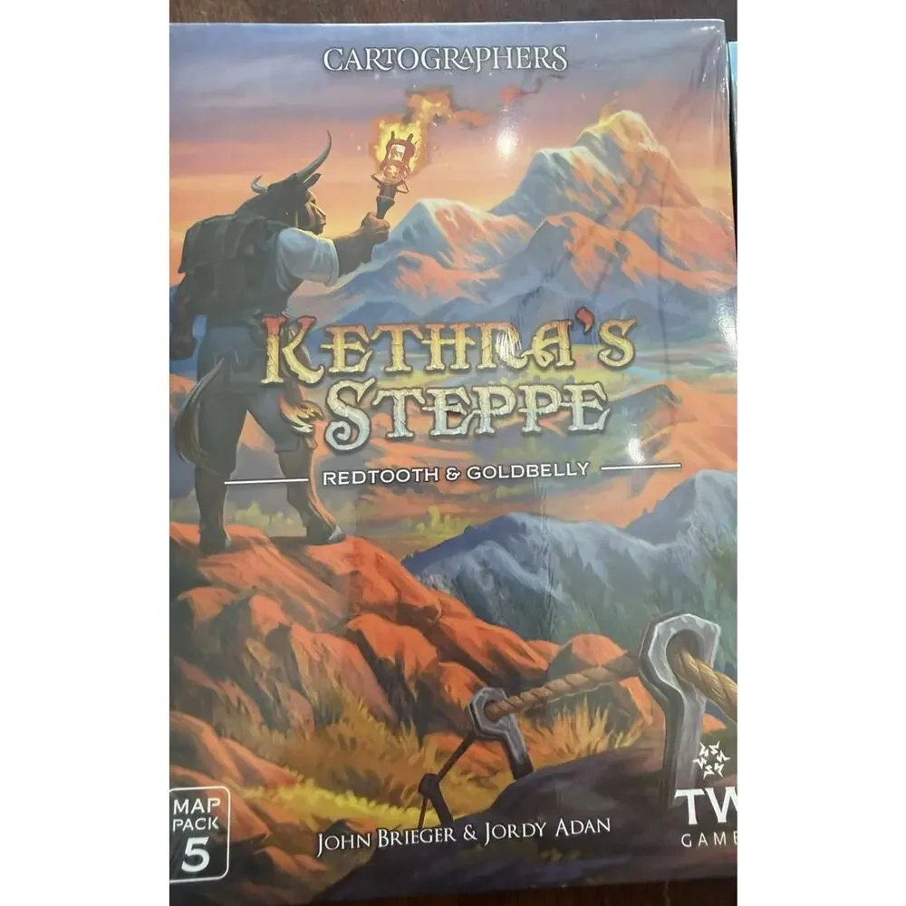 Cartographers Map Packs 4 5 6 Frozen Expanse Kethra Hornhelm New Sealed